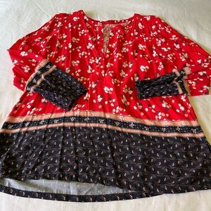 Loft tunic blouse size M
